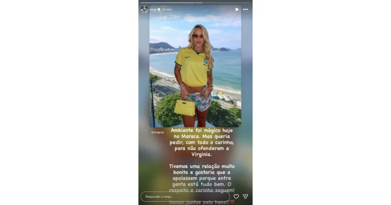 Vini Jr. sai em defesa de Virginia após ataques no Maracanã