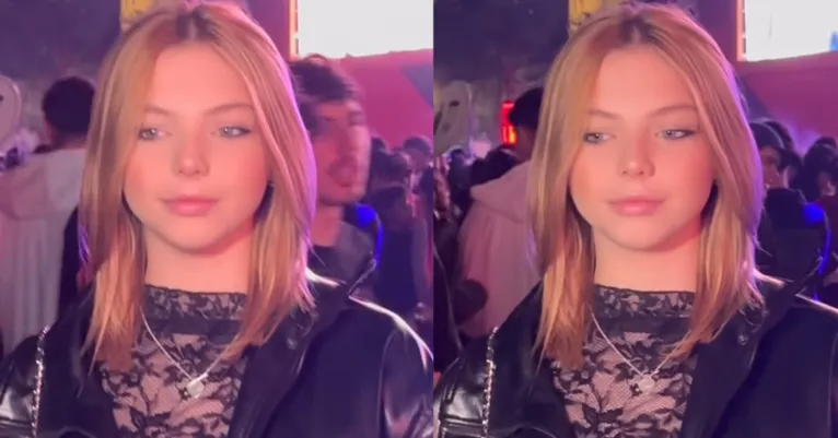 Filha de Sheila Mello impressiona e chama atenção em evento