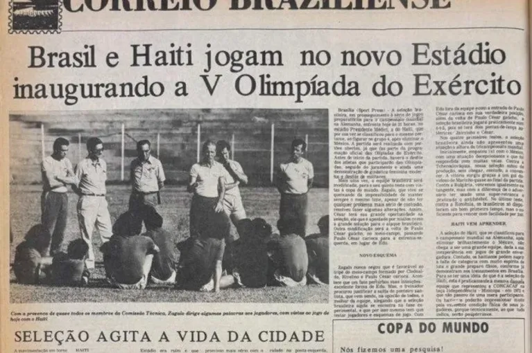 Ônibus da seleção com torneira de cerveja? Copa do Mundo de 1974