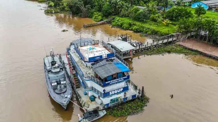 As três bases fluviais do Governo do Pará atuam em pontos estratégicos dos rios, ampliando a fiscalização e reduzindo a ação de organizações criminosas.