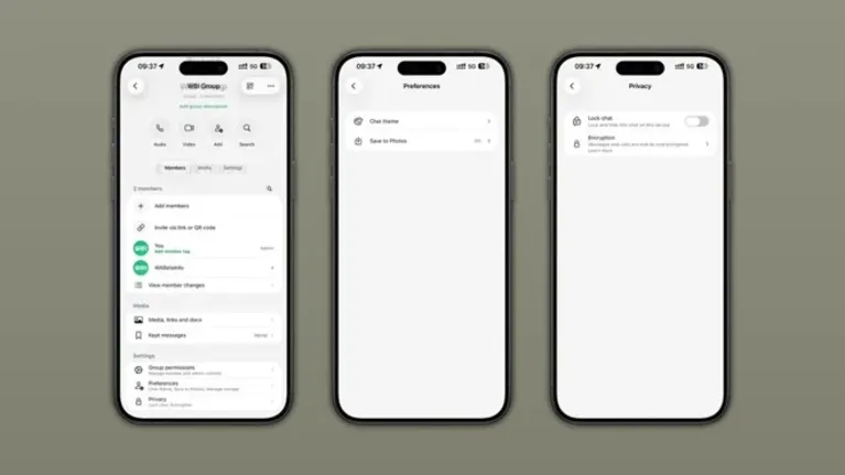 WhatsApp testa nova página para organizar grupos