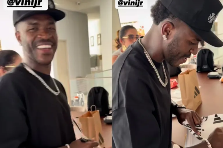 Vini Jr. muda o visual e choca seguidores; veja antes e depois