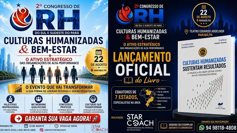 O evento contará com uma estrutura de sete palestras, painéis de debate com empresários locais e profissionais de saúde