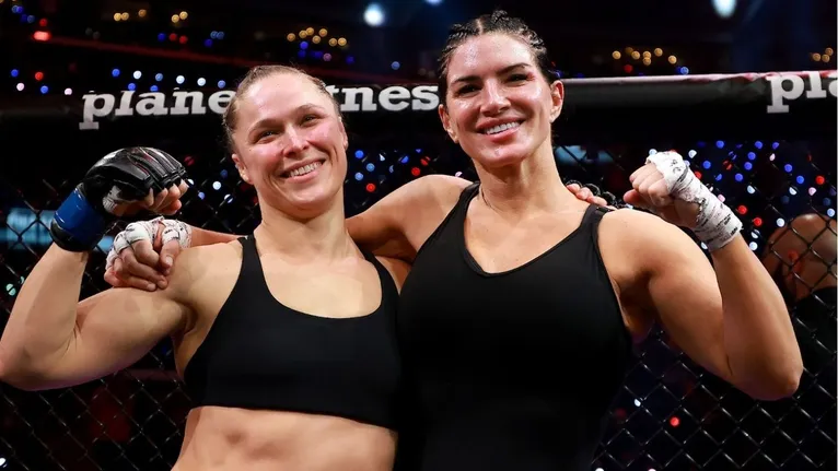 Além de lutadoras, as duas já se aventuraram em Hollywood como atrizes