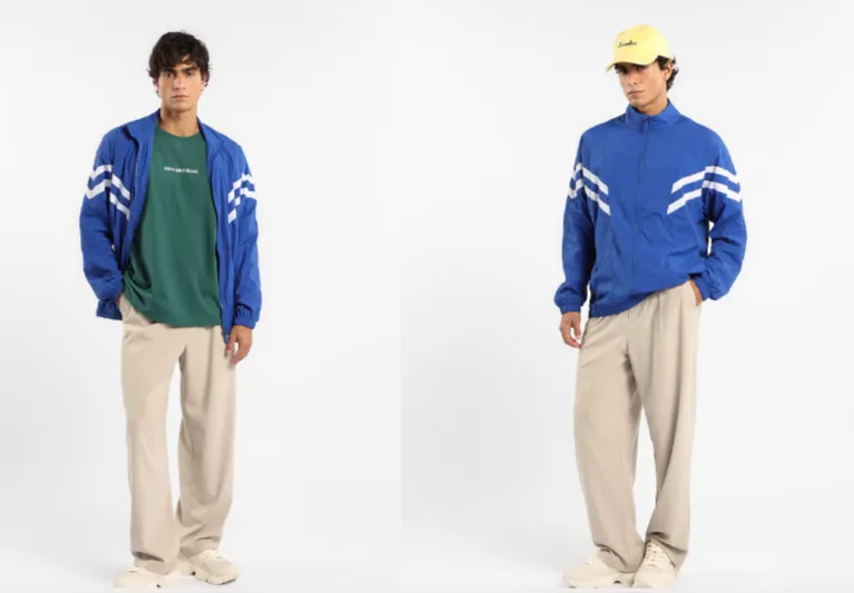 Corta-vento da Riachuelo aposta em design esportivo e nas cores do Brasil para unir conforto, estilo e espírito de torcida durante a Copa.