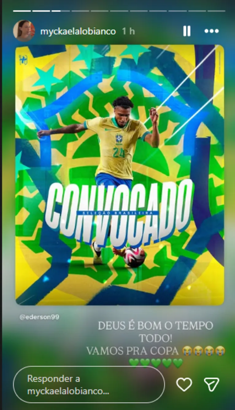 Família de Éderson comemora convocação para a Seleção Brasileira