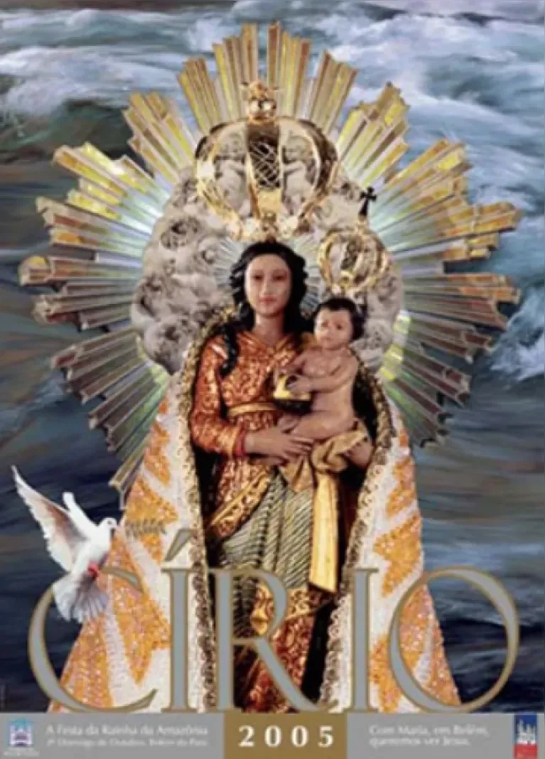 Cartaz do Círio 2005.