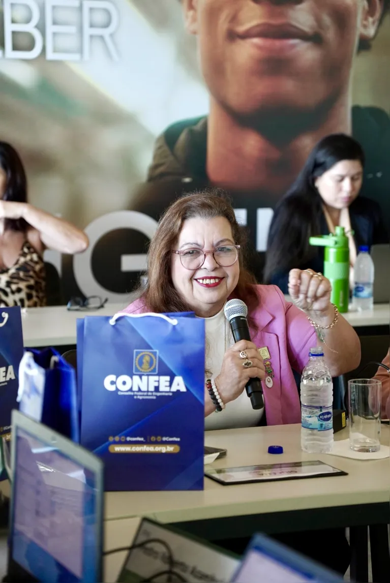 Presidente interina do CREA-PA, engenheira florestal Tania Mara Giusti.