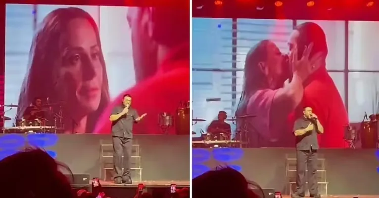 Viviane Araújo também revelou que pediu a Belo a retirada de imagens das cenas do casal de seu espetáculo ao vivo.