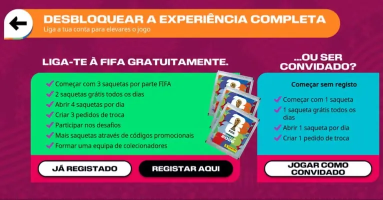 FIFA Panini Collection permite colecionar figurinhas virtuais e trocar cards com usuários do mundo todo.