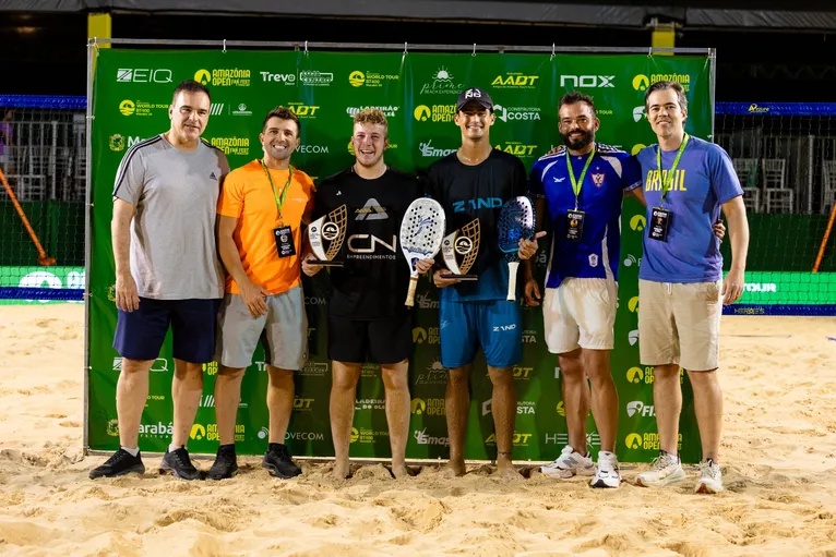Dupla brasileira é campeã do Amazônia Open em Marabá