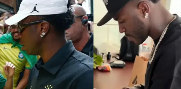 Vini Jr. muda o visual e choca seguidores; veja antes e depois