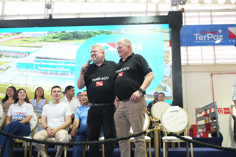 Anderson Baranov e John Thuestad, executivos da Hydro.