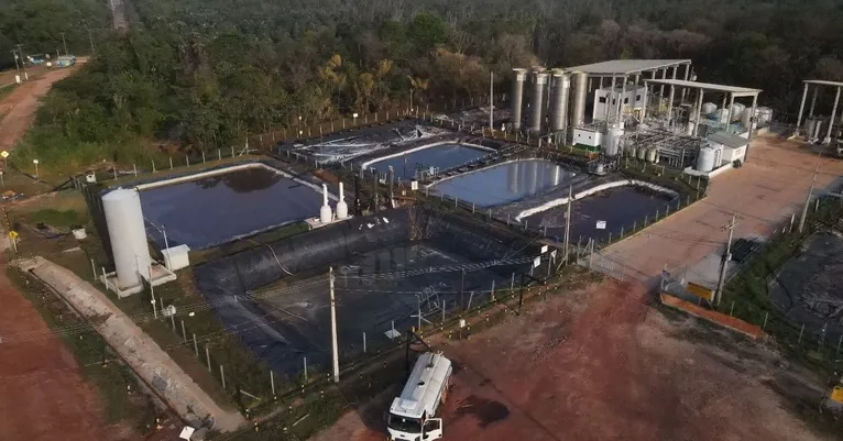 Estação de tratamento transforma chorume em água limpa