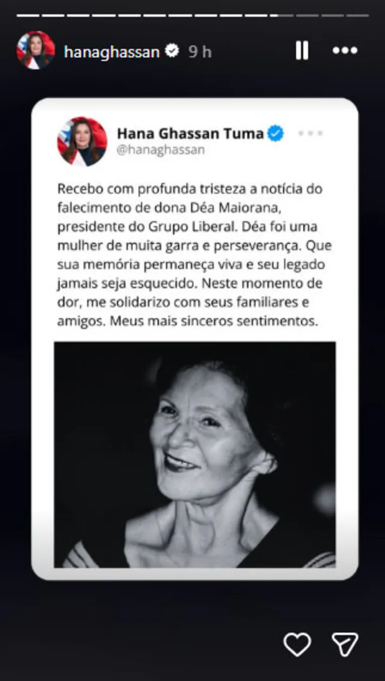 Morre Lucidéa Maiorana, presidente do Grupo Liberal