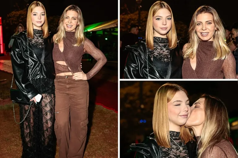 Filha de Sheila Mello impressiona e chama atenção em evento
