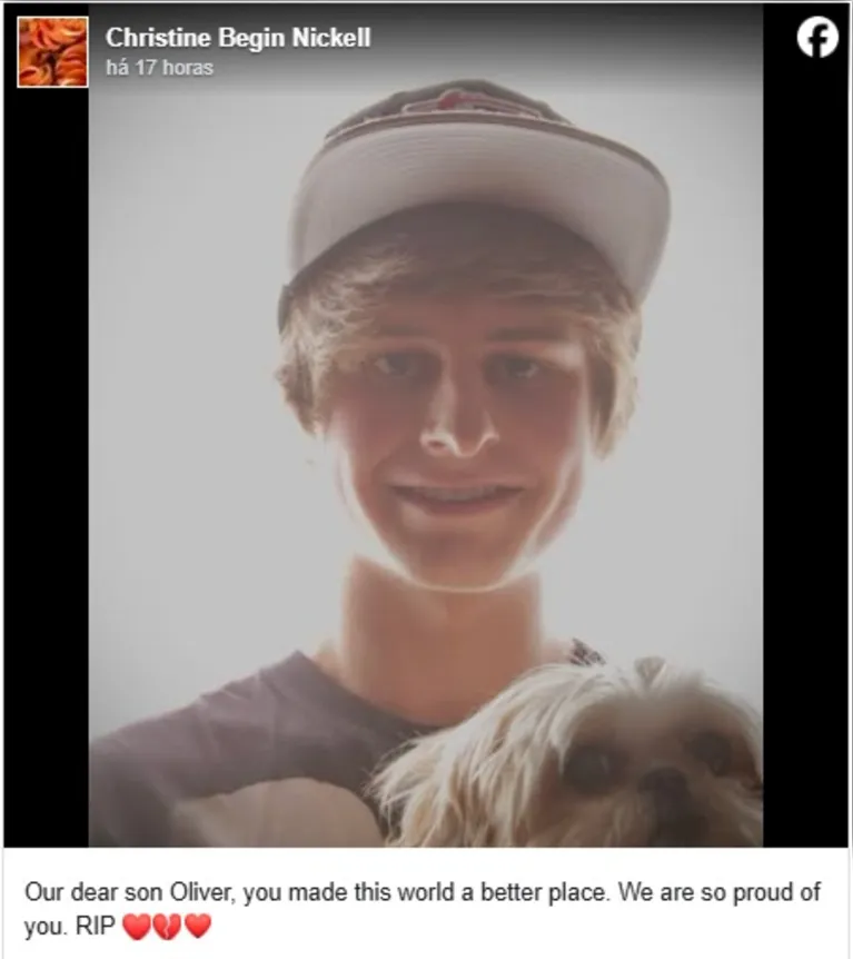Mãe de Oliver Tree faz linda homenagem após morte do cantor no Rio