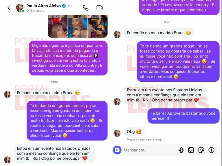 Suposta traição vem à tona após separação do cantor Matheus e Paula Aires
