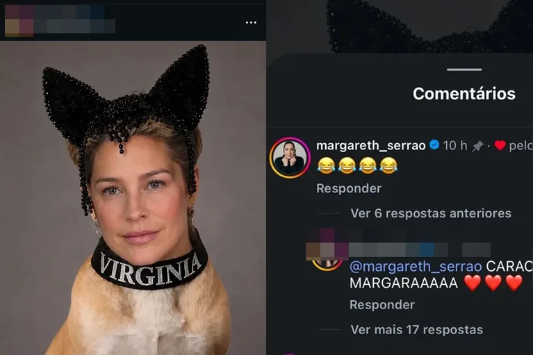 Mãe de Virginia reage a postagem que faz chacota de Luana Piovani