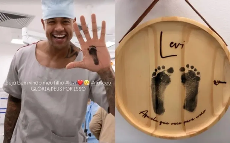Bem-vindo, Levi: nasce segundo filho de Lore Improta e Leo Santana