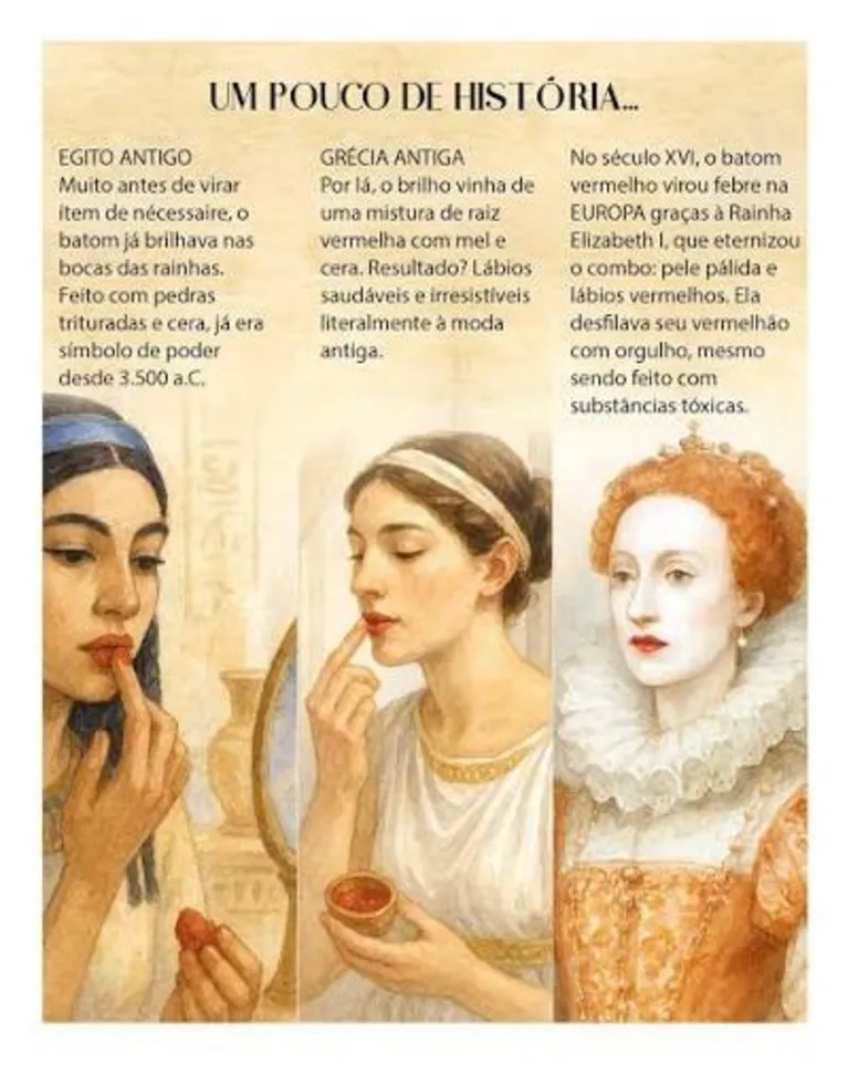 Dia do Batom: conheça a história do cosméticos mais famoso do mundo