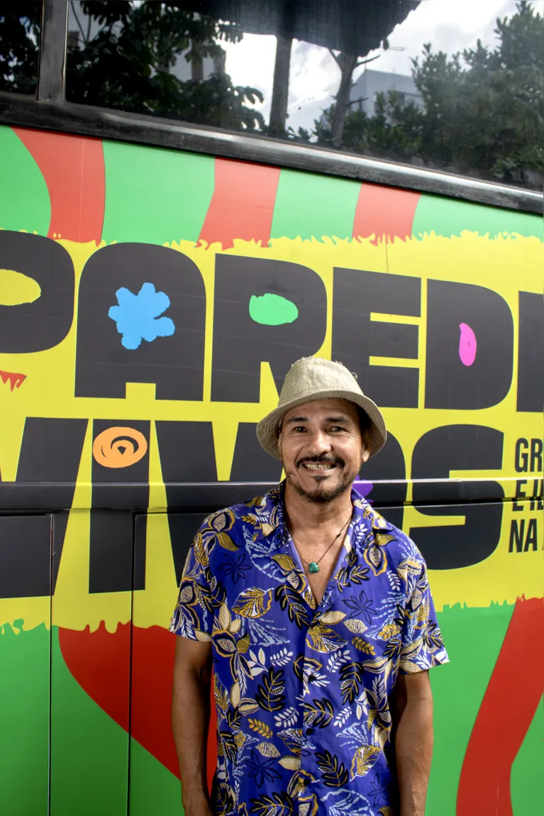 O artista visual Waldir Lisboa, um dos pioneiros do muralismo e do grafismo no Pará,