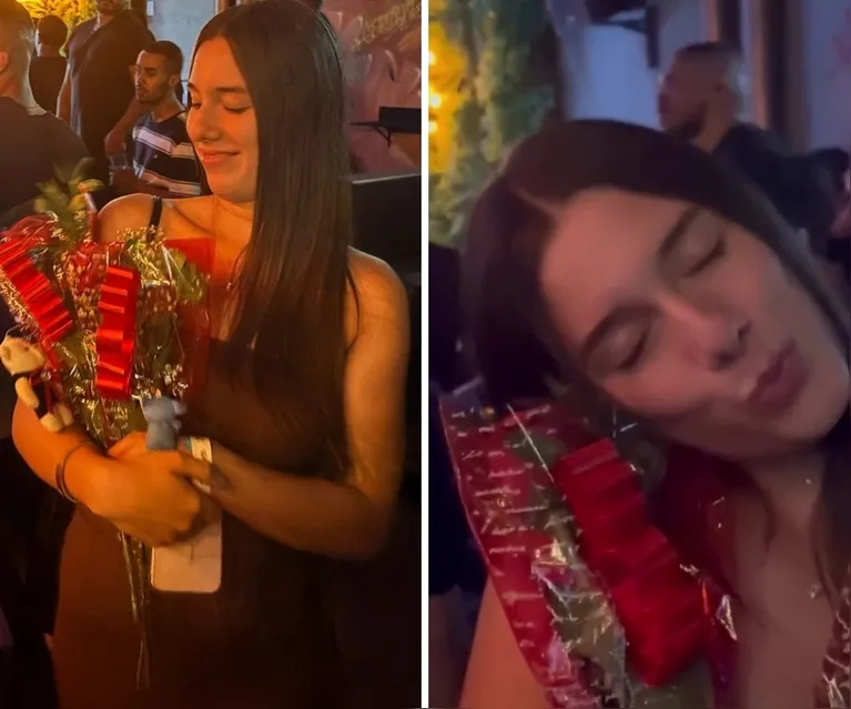 Familiares a descrevem como uma jovem alegre, carinhosa e muito ligada à família.