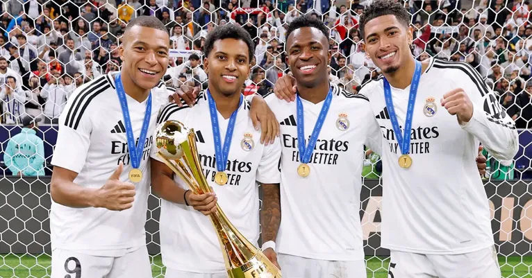 Mbappé ganhou um mundial de clubes logo após chegar, porém não conquistou LaLiga ou Champions