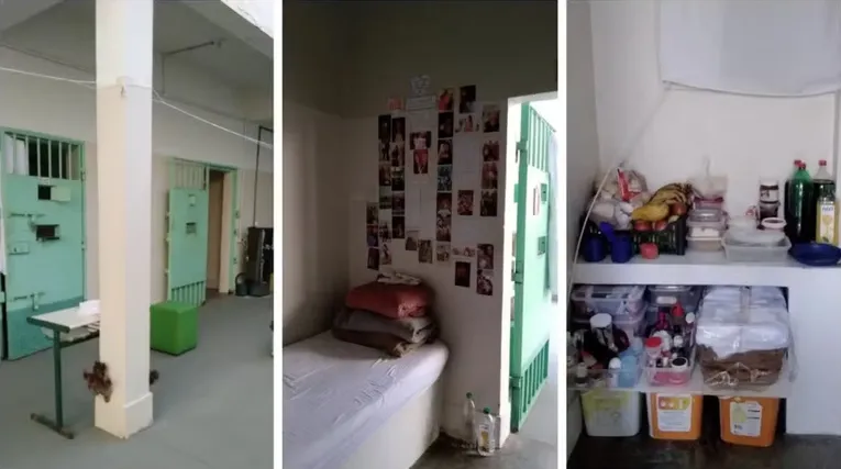 Secretaria divulga fotos de presídio onde está Deolane; veja!
