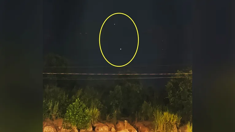 Júpiter e Vênus observados na noite desta quinta-feira (4) no interior do Pará