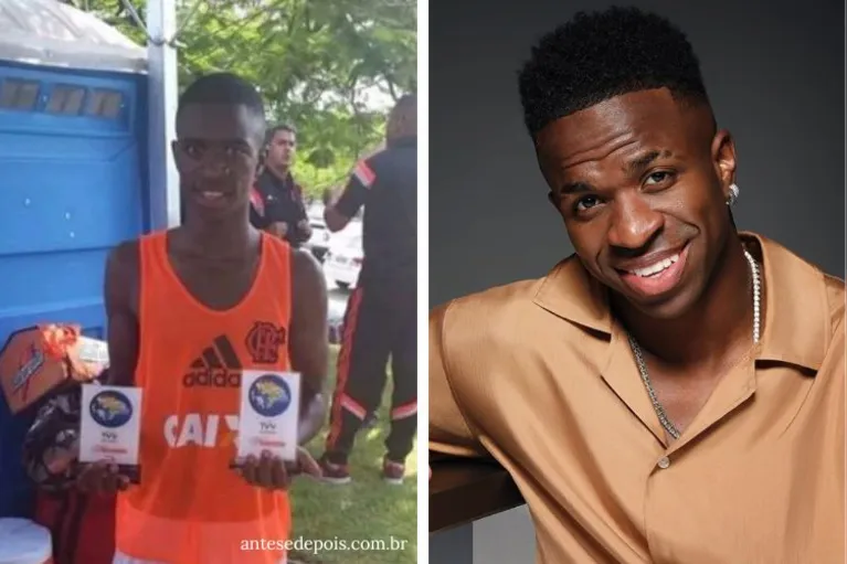 Vini Jr. muda o visual e choca seguidores; veja antes e depois