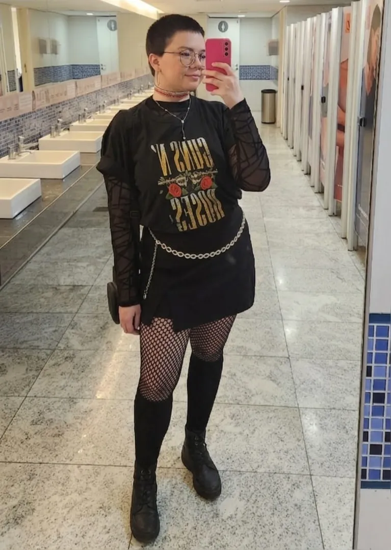 A jornalista Laura Vasconcelos