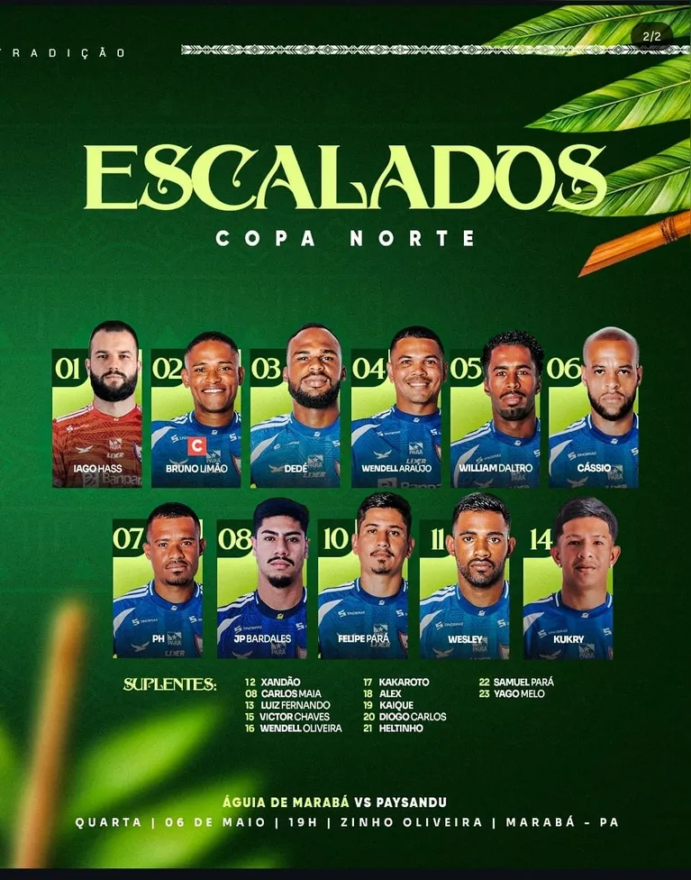 Tem Jogo no DOL e na CLUBE; ouça Águia x Paysandu