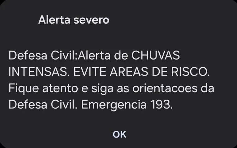Defesa Civil alerta para chuvas fortes em Belém nesta quinta (7)