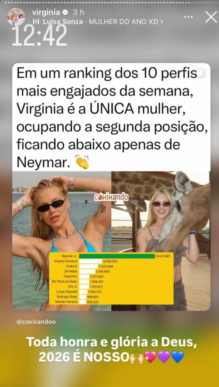 Virginia publicou no story.