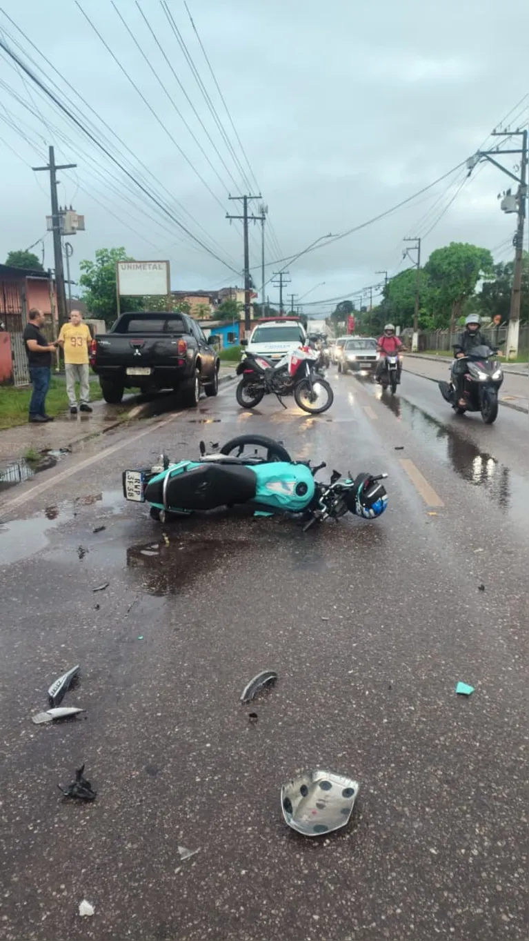 Motociclista morre em grave acidente em avenida de Belém
