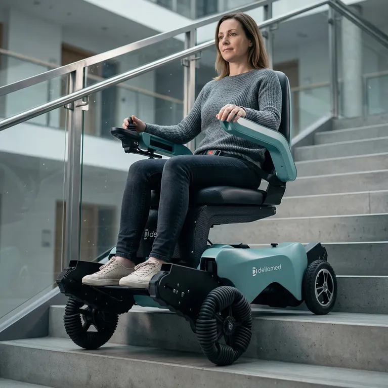 Acessibilidade: tecnologia cria cadeira de rodas capaz de subir escadas