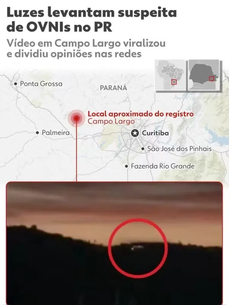 Mayk Leão: quem é o influencer que avistou suposto OVNI no Paraná