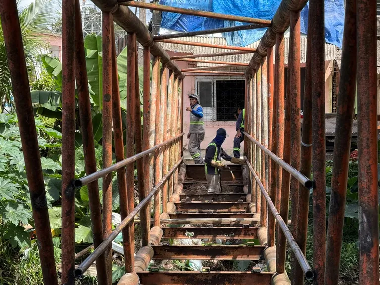 Ponte do Canal do Galo é reconstruída pela Prefeitura de Belém; veja imagens!