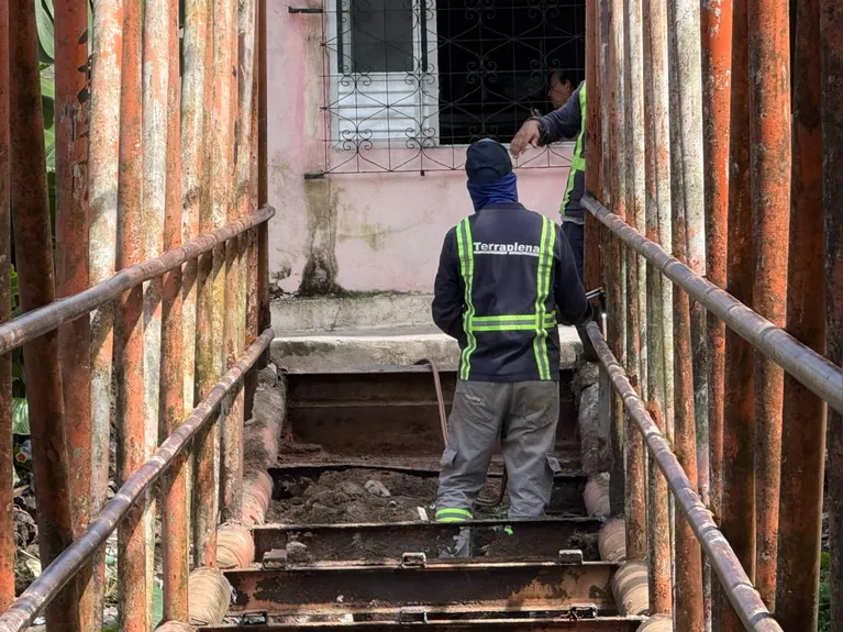 Ponte do Canal do Galo é reconstruída pela Prefeitura de Belém; veja imagens!