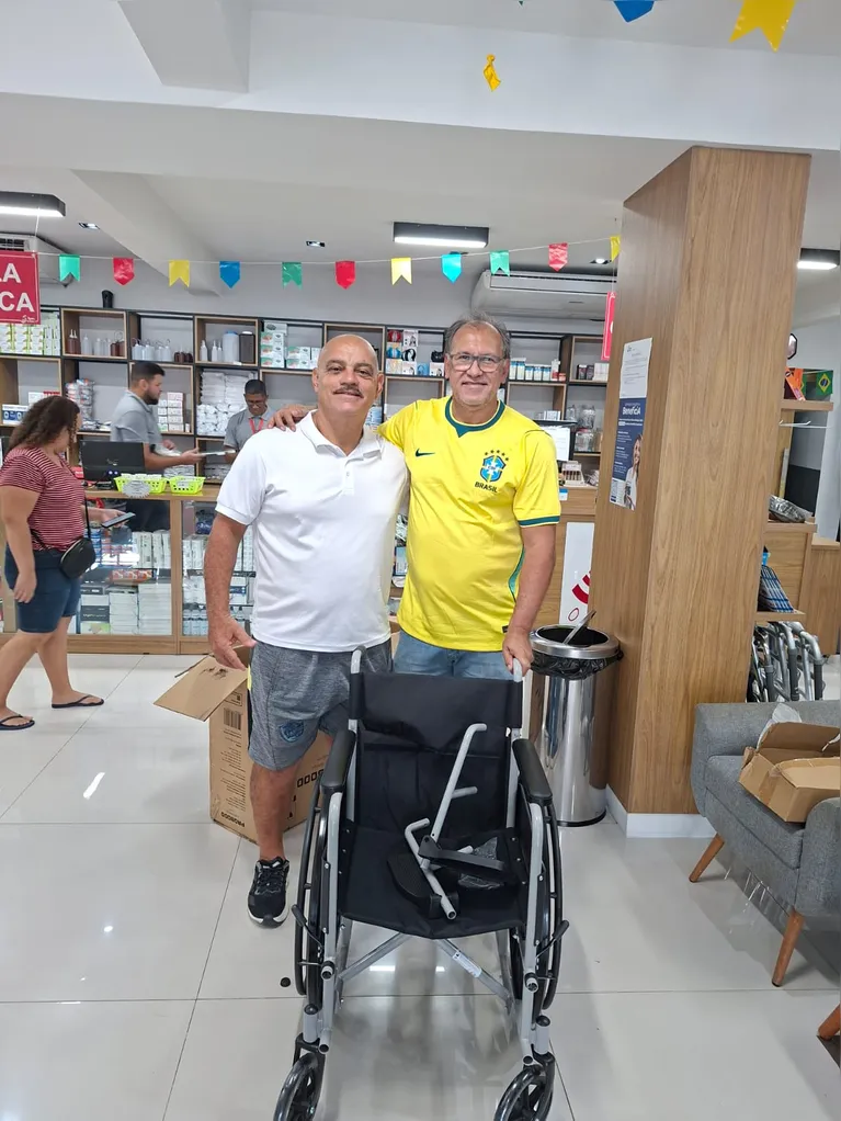 Ídolos de Remo e Paysandu garantem cadeira de rodas para Pampam