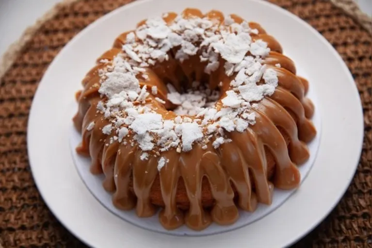 Bia Prendada (Tapioca com doce de leite)