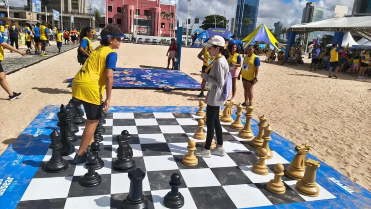 Crianças terão espaço exclusivo com atividades recreativas, esportivas e acompanhamento de instrutores durante o Festival Vamos Passear.