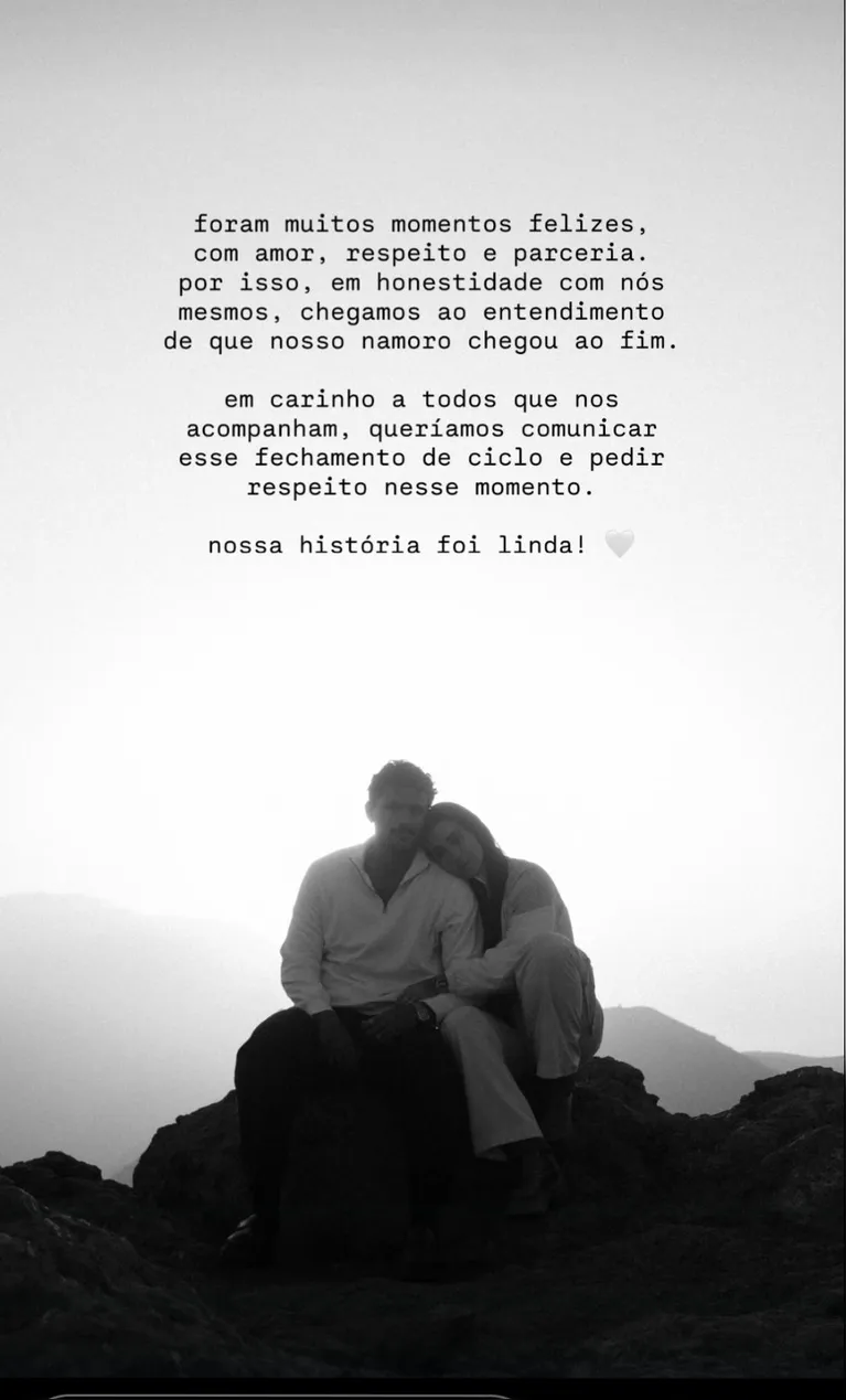 Ex-BBBs Lucas Pizane e Giovanna Lima anunciam fim do namoro