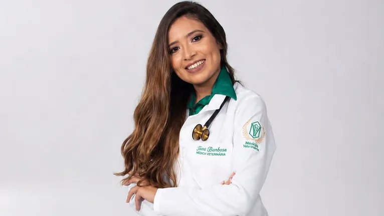 Médica veterinária Tainá Barbosa, de Belém