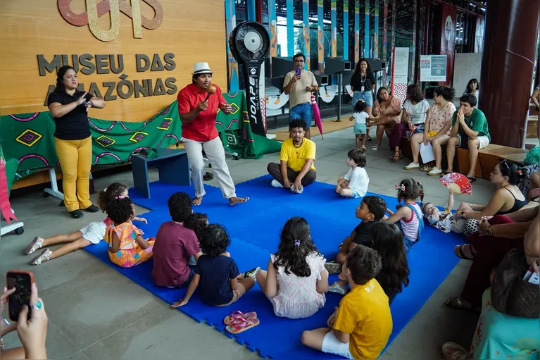 Oficinas e rodas de conversa no Museu das Amazônias