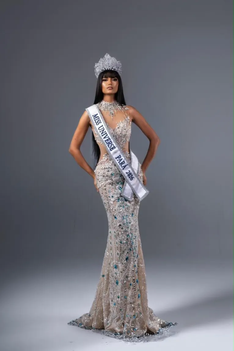 Miss Universe Brasil: paraense Carol Barboza embarca para disputar o nacional