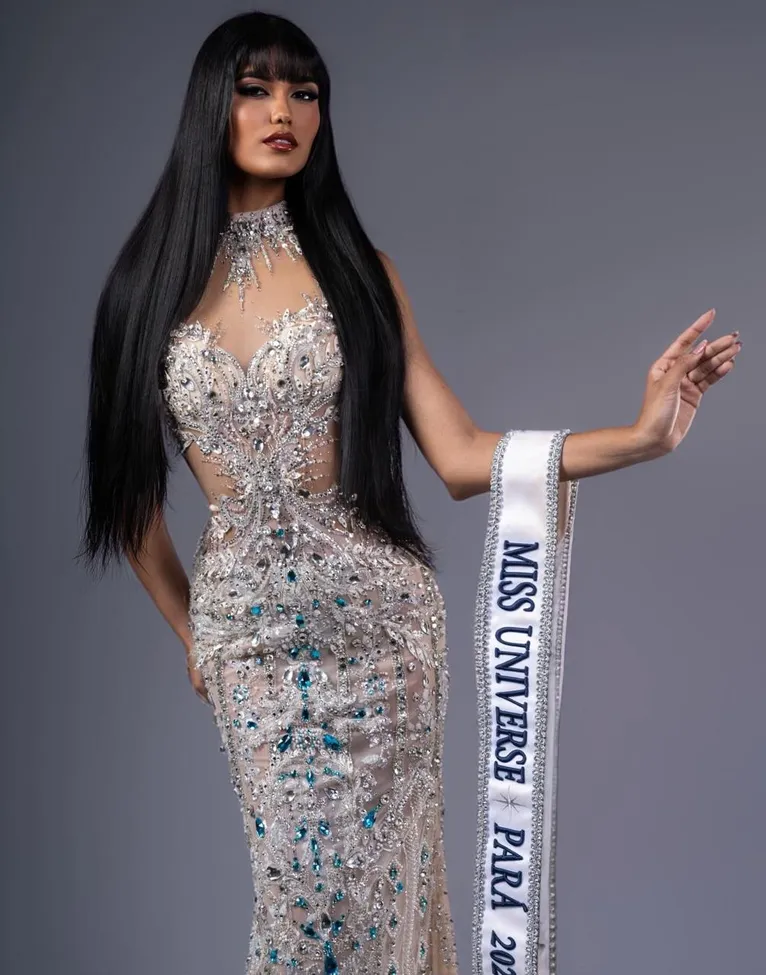 Miss Universe Brasil: paraense Carol Barboza embarca para disputar o nacional