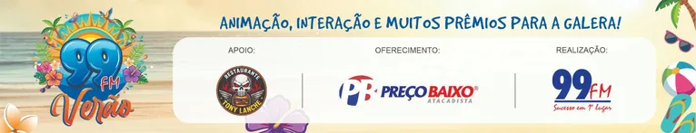 Animação da 99 FM marca verão em Mosqueiro