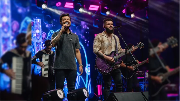 Ícaro e Gilmar comandará o show na abertura da festa